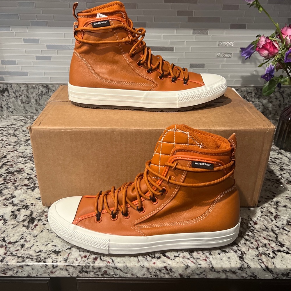 Converse CTAS Hi Utility All Terrain Mens Shoes Amber Sepia 168862C NEW Sz 11